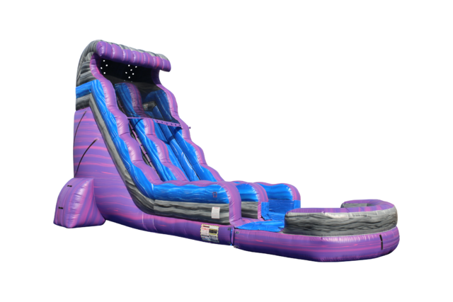 24 ft LED Midnight Ride Slide 24 ft LED Midnight Ride Slide